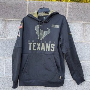 Houston Texans Nike Onfield Salute To Service Hoodie Men's Medium Sweatshirt NFL